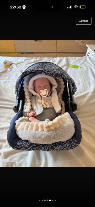 Muñeco Reborn Arias - Made in Spain + huevito