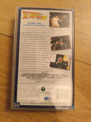 VHS Ritorno al Futuro Parte III