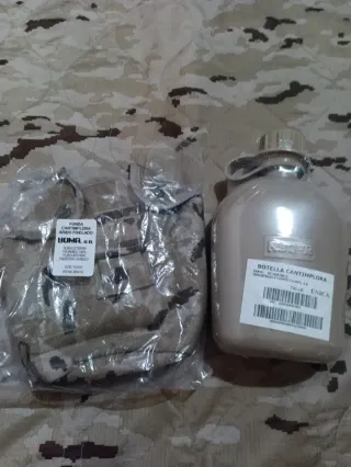 Cantimplora y Funda (NBQ-R Ejército)