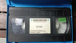 Batman VHS Tim Burton España