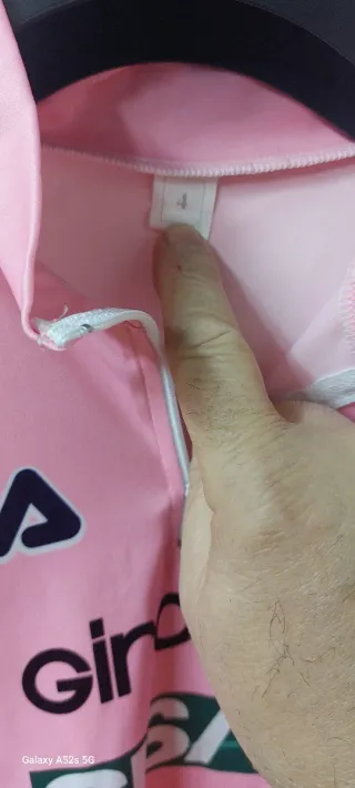 Maglia Giro d'Italia 82 Fila Sisal