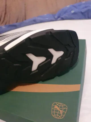 Zapatillas Puma Talla 42 Plata/Negro