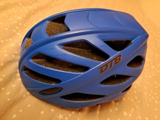 Casco de bicicleta azul DTB