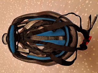 Casco de bicicleta azul DTB