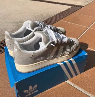 Adidas Campus Grises Talla 45 1/3