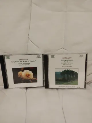 Clásica Mozart sello Naxos Lote 7cd's