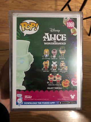 Funko Pop Mad Hatter 1060 Alice Glow Dark