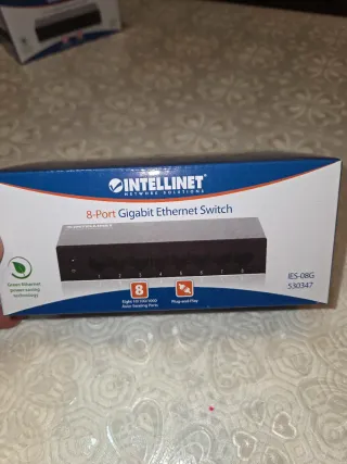 Intellinet Switch Ethernet 8 Porte Gigabit