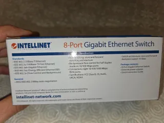 Intellinet Switch Ethernet 8 Porte Gigabit