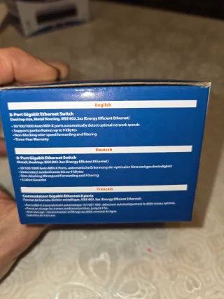 Intellinet Switch Ethernet 8 Porte Gigabit