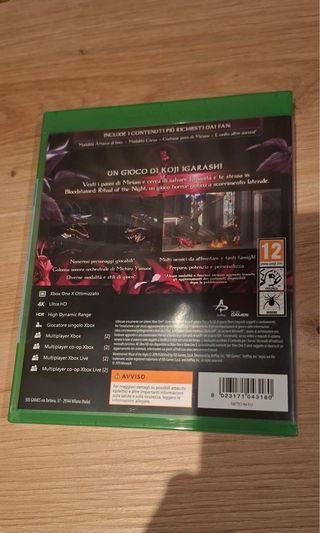 Bloodstained Ritual of the Night Xbox One