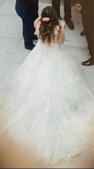 Vestido de Novia Blanco PRONOVIAS