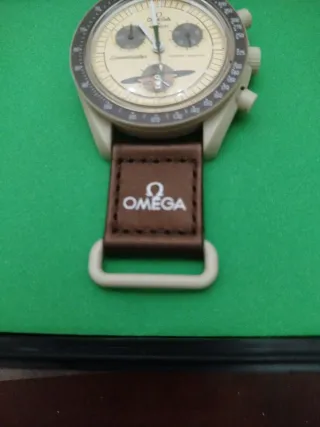 Omega Speedmaster Moonwatch Beige Uomo