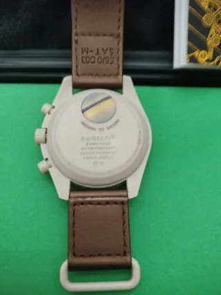 Omega Speedmaster Moonwatch Beige Uomo