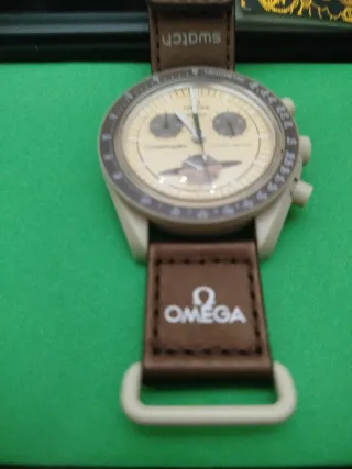Omega Speedmaster Moonwatch Beige Uomo