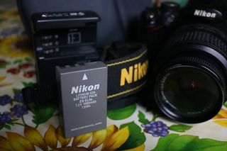 Nikon D5000 con 2 batterie