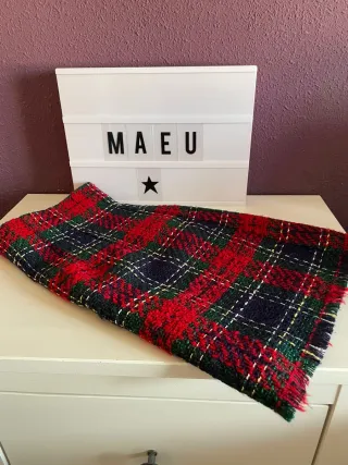 Minifalda Mango cuadros Talla 38