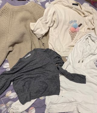 Lote Ropa Mujer/Niña Talla XS/S 4 prendas
