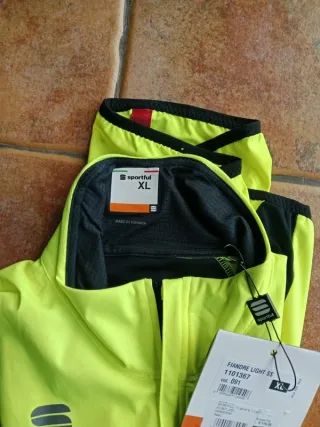Sportful Fiandre Light SS XL Amarillo Nuevo