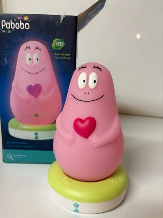 Lámpara Lumilove Barbapapa Pabobo Rosa