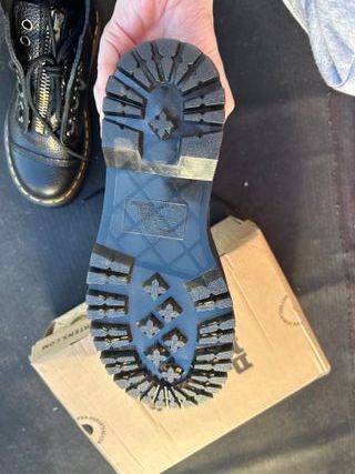 Botas Dr. Martens negras plataforma