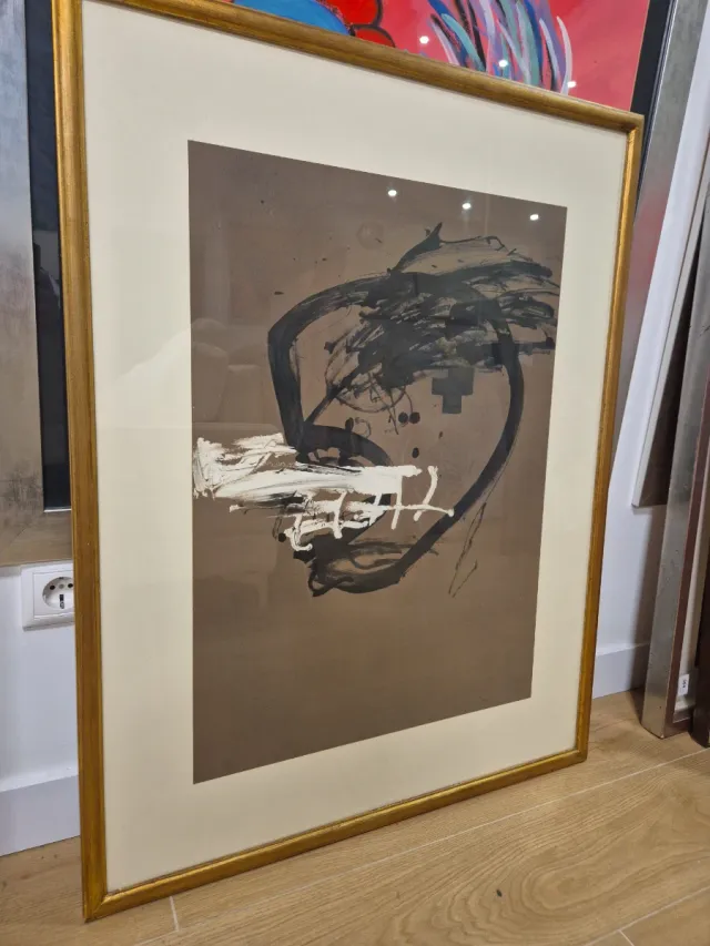 Serigrafía Tapies