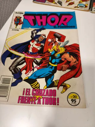 Lote de cómics clásicos Marvel y DC (Forum).