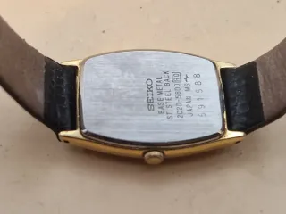 Orologio Seiko Donna Vintage Oro Nero