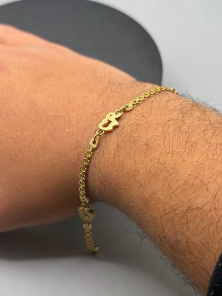 Pulsera de oro de 18k