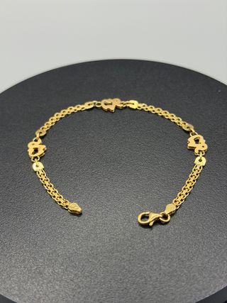 Pulsera de oro de 18k
