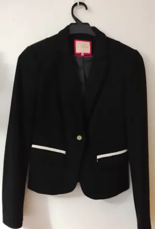 Americana negra talla M