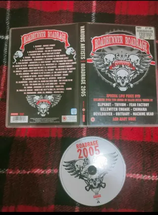 DVD Roadrunner Roadrage 2005 (heavy metal)