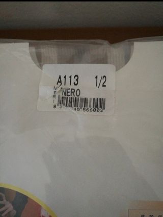 2 collant e 1 pantacollant neri