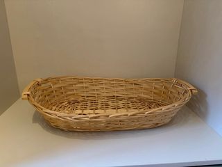 4 Cestas Mimbre Forradas Tela