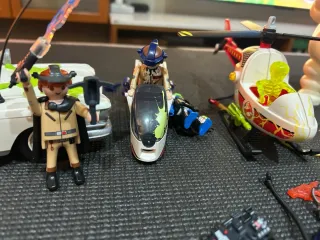 Playmobil Cazafantasmas Coche y Figuras