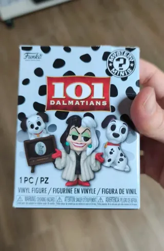 Funko Mystery Minis 101 Dálmatas 1/72 Cruella
