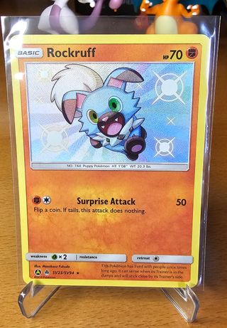 Rockruff (SV23) Hidden Fates - Carta Pokémon