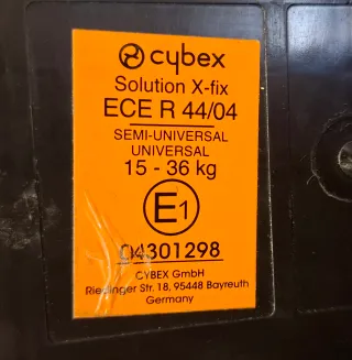 Silla coche Cybex 15 a 36kg. Isofix
