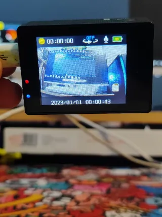 Funda GoPro Negra y Multicolor