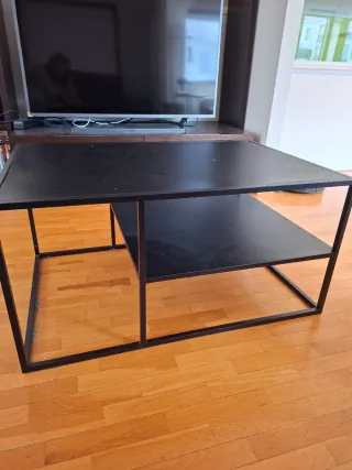 Mesa de centro negra