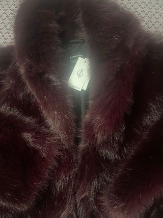 Fur coat Stradivarius