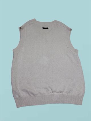 Smanicato maglia panna/beige NUOVO