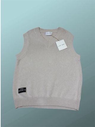 Smanicato maglia panna/beige NUOVO