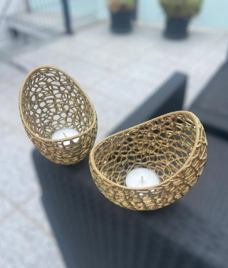 Kit 2 Suportes Velas Decoração