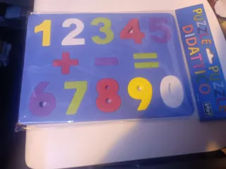 Puzzle Didattico Numeri