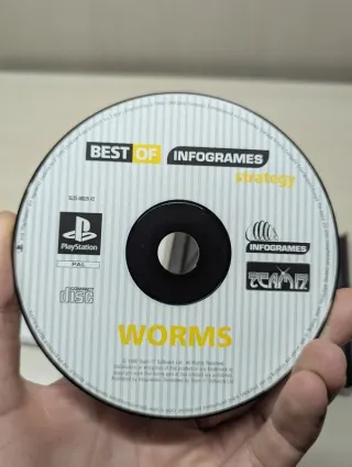 Worms Playstation 1 PAL CD
