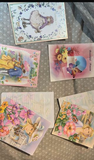 Set de papelería vintage