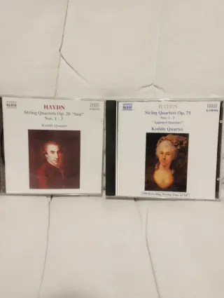 Clásica sello Naxos Lote 6cd's Kodály Quarter
