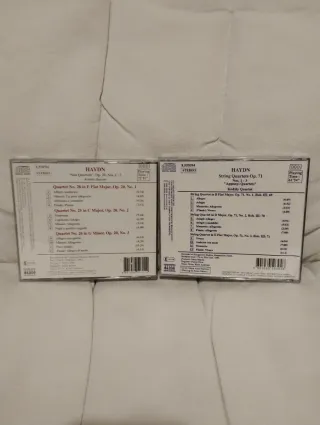 Clásica sello Naxos Lote 6cd's Kodály Quarter