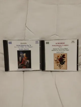Clásica sello Naxos Lote 6cd's Kodály Quarter